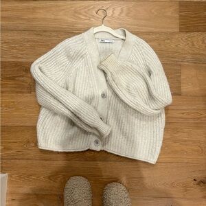 Zara oversized cardigan